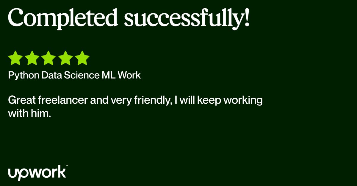 Review from Upwork Client